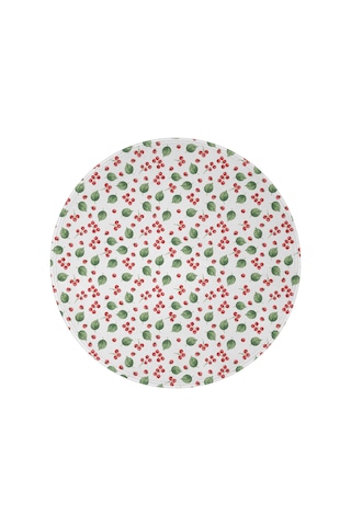 Noel Desenli 47 İnç Yuvarlak Flanel Battaniye, Yetişkin Ve Çocuk İçin, Yumuşak, Rahat Ve Hafif Noel Yemiş Yaprağı