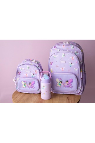 Packnjoy - Çocuk Sırt Çantası Medium 4-6 Yaş - Fairy Sparkle Lila