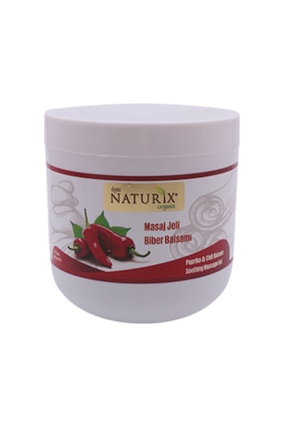 Naturix Paprika Biberli Balsam Masaj Jeli 500 ML 2'li