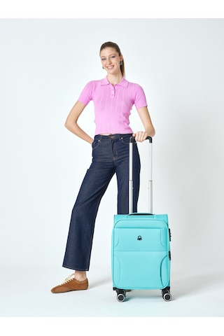Unıted Colors Of Benetton Unisex Kabin Boy Valiz V.14bnt2500-03-suy Su Yeşili