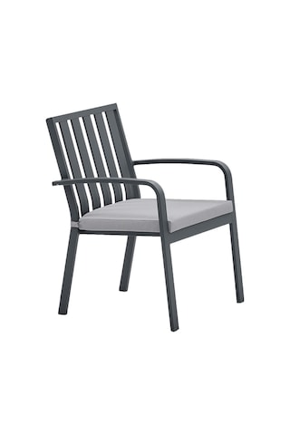 Venüs Alüminyum Minderli Bahçe Sandalyesi Antrasit