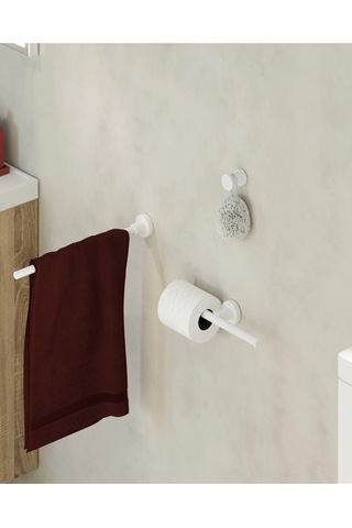 Tecno White Askı, 3.5cm - Mat Beyaz Mat Beyaz