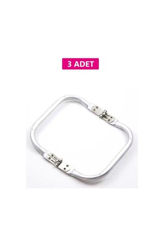 Hrşytrend Gizli Metal Çanta Bursu 3 Adet - 14 Cm - Metal Çanta Aparatı Çanta Aksesuarı Çok Renkli