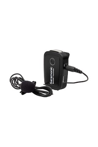 Omni Yaka Mikrofonu İle Saramonic Blink 500 Tx Dijital Vücut Paketi 2,4 Ghz