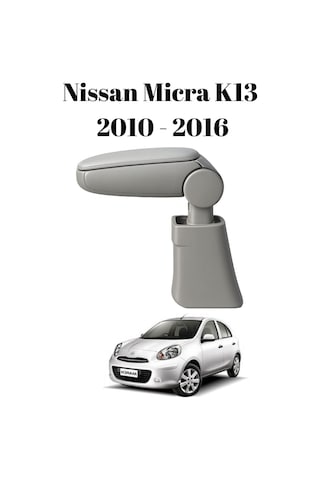 Nissan Micra K13 2010 2011 2012 2013 2014 2015 2016 Uyumlu Araca Özel Kolçak Kol Dayama Orta Konsol
