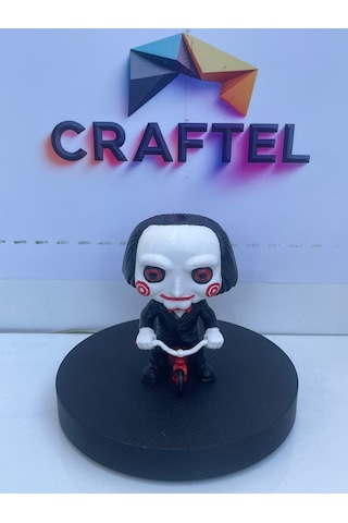 Saw Billy Figür Testere Funko Pop Koleksiyonluk Hediyelik Ürünler Masa Üstü Dekoratif Biblo 10 Cm