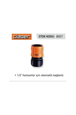 Claber 8607 1/2 Hortum Adaptörü