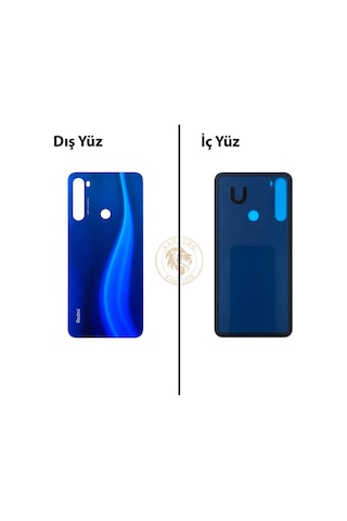 Xiaomi Redmi Note 8 Neptün Mavisi Uyumlu Arka Kapak Mavi