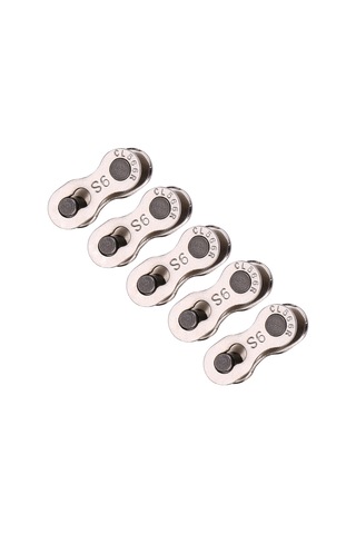 Skycity Bisiklet Zinciri Hızlı Bağlantı 10 Vites - Kaliteli Çelik, 950 Kgf Dayanım, Araçsız Kullanım, 5 Çift Paket Diğer