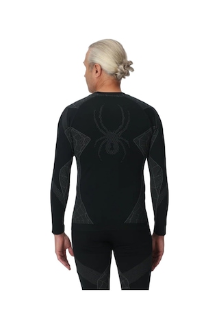 Spyder Spyder Momentum Baselayer Top Erkek İçlik Üst 6000 Siyah