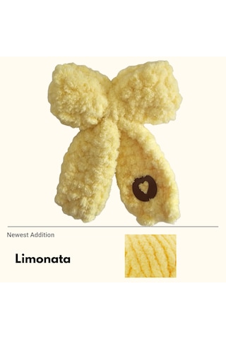Limonata Puffy Toka Açık Sarı