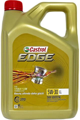 Castrol Edge Titanium Fst 5W-30 LL Motor Yağı 4 L Castrol Edge Titanium Fst 5W-30 LL Motor Yağı 4 L