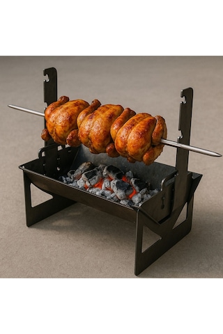 Alevra Mangal,demonte ,cevirme Aparatli,cevirmeli Mangal Diğer