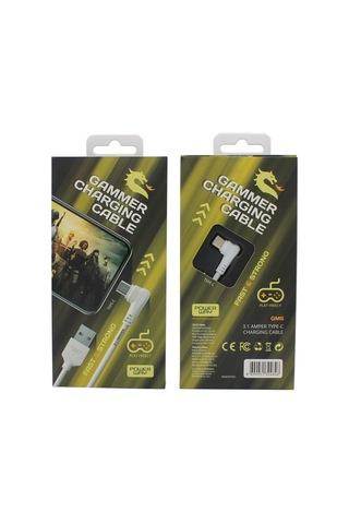 3.1A (Type-C) Usb Örgülü Gaming Oyuncu Kablosu Powerway Gm5 (469006179)