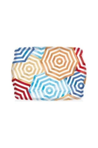 The Mia Umbrella Kaydırmaz Tepsi 42 30 Cm Çok Renkli