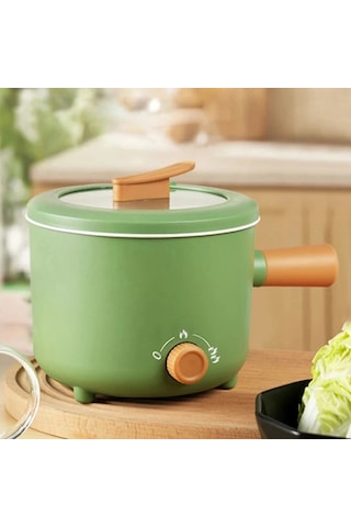 Çoklu Ocaklar Elektrikli Pot Ev Yapışmaz Tava Tencere Pirinç