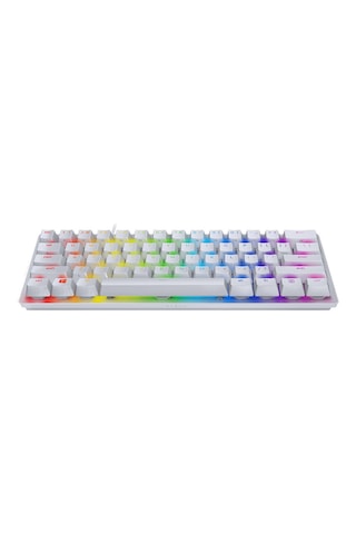 Razer Huntsman Mini Mercury Edition RZ03-03390400-R3M1 Red Switch Kablolu RGB Mekanik Oyuncu Klavye