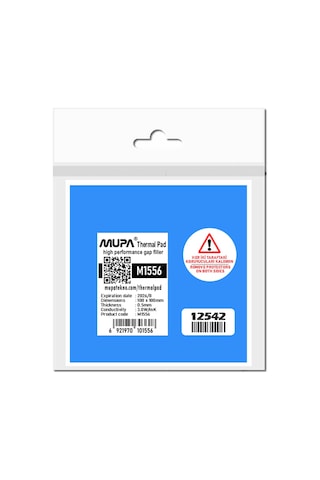 Mupa Termal Ped / Thermal Pad 0.5Mm 3.0W/Mk 10X10Cm M1556
