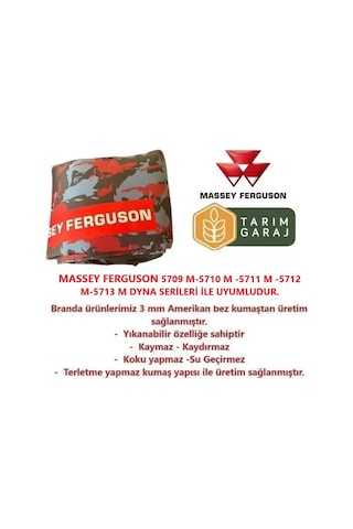 Massey Ferguson 5700 M Dyna Serisi Traktör Kılıfı Branda - Kaporta Kılıfı Ve Koltuk Kılıfı