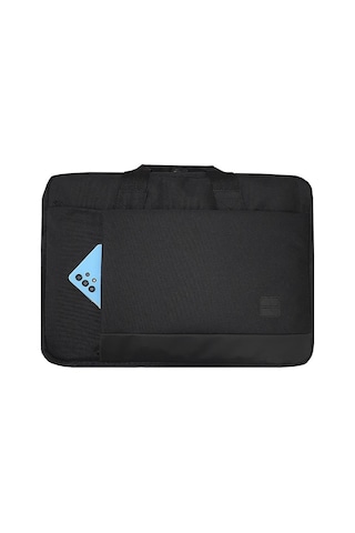 Gbmotion 3 Bölmeli Evrak Laptop El Omuz Çantası 17,3 İnç Siyah