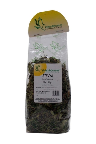 Stevya Otu Yaprağı Doğal Stevia 50 Gr Paket