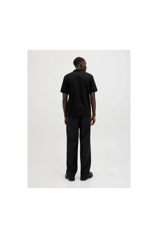 Jack & Jones Jack&jones 12268130 Yakali Erkek Tshirt - Siyah