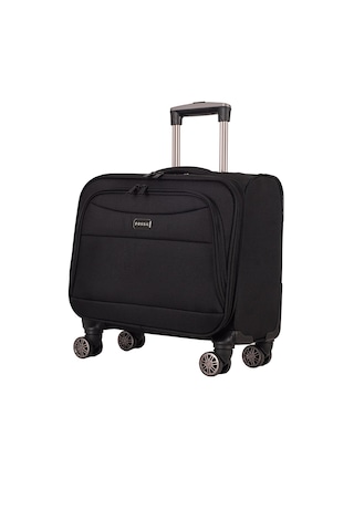 Trg Polo 032 Su Geçirmez Kumaş Pilot Kabin Valiz Siyah