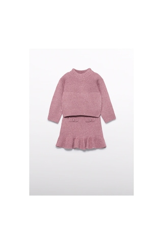 Mayoral Abel&lula Kız Çocuk Triko Etek Takım Pembe