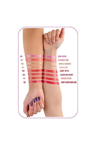 Callista Vivid Shine Lipgloss Nemlendirici Işıltılı Dudak Parlatıcısı - 105 Sugar Baby - Pembe