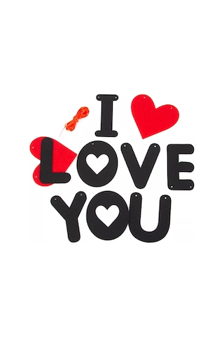 Riota Sevgi Işıkları Kalpler I Love You 1 M 214548171 Diğer