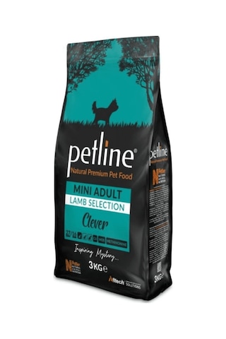 Petline Mini Adult Clever Kuzu Etli Küçük Irk Yetişkin Köpek Maması 3 KG