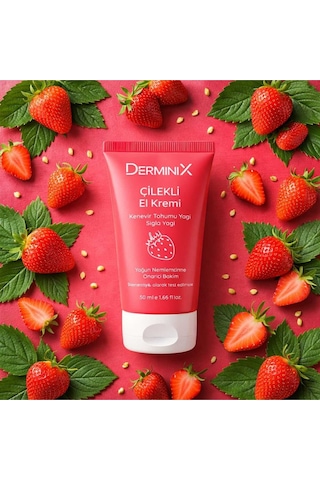 Çilek El Kremi 50ml