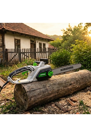 Kawashima KM7J139D 2400W 45 CM Elektrikli Ağaç Kesme Makinesi