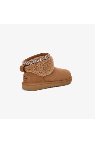Ugg Classic Ultra Mini Maxi Curly Çocuk Kahverengi Bot - 1157730k Kahverengi