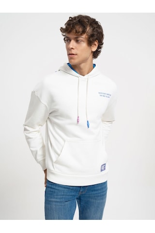 LOFT Oversize Erkek Sweatshirt Lf2034049 Q1.v1 Beyaz