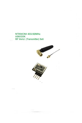 433.92mhz Ask/ook Rf Verici Seti Ntx04cn4-set 433.92mhz Ask/ook Rf Verici Seti Ntx04cn4-set