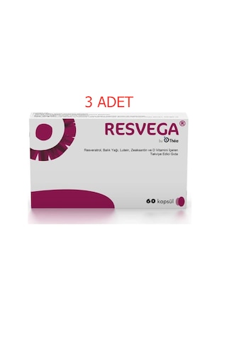 Resvega Multivitamin 3 x 60 Kapsül Resvega Multivitamin 3 x 60 Kapsül