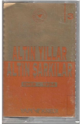 Altın Yıllar Altın Şarkılar 1969 - 1994 3.kaset Koleksiyon Ürün
