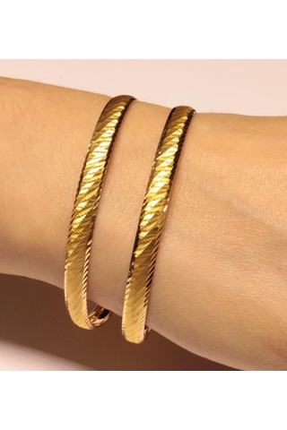 Hakan Güler Kuyumculuk 22 Ayar Altın Desensiz Bilezik