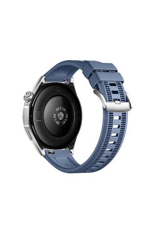 Huawei Watch Gt3 Pro Gt3 Gt2 46mm Sportstripe Örgü Desen Metal Tokalı Silikon Akıllı Saat Kordonu