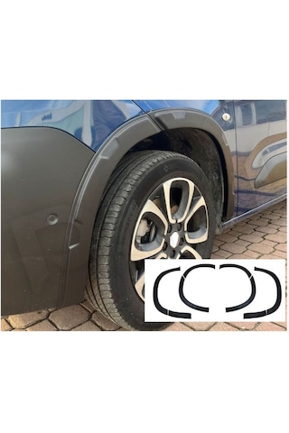 Toyota Proace City 2019+ Çamurluk Dodik - Proace City Dodik 8 Prç - Proace City Çamurluk Koruma 8 Prç
