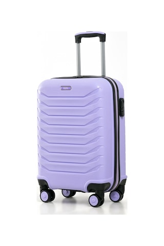 Yefa Pp Polipropilen Kırılmaz Kabin Küçük Boy Valiz Lila