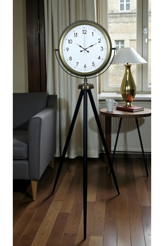 Klasik Eskitme Tripod Ayaklı Saat Diğer