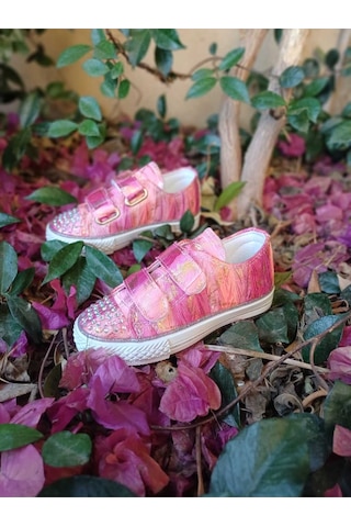 Scarpe Magiche Pembe Pile Kız Çocuğu Ayakkabısı Işıklı 31-35 Numara Arası Işıksızdır Pembe