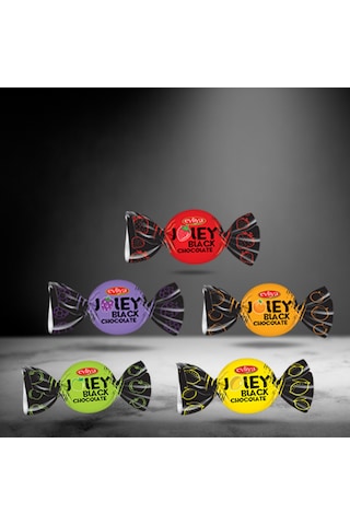 Evliya Şekerleme ve Çikolata Joley Black Quadro Poşet 1 KG