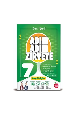 Newton Yayınları 7. Sınıf Adım Adım Sosyal Bilgiler Soru Bankası (551434166)