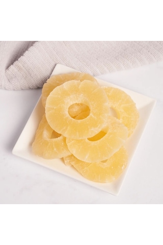Fırında Kurutulmuş Ananas Kurusu 1 Kg Katkısız & Doğal