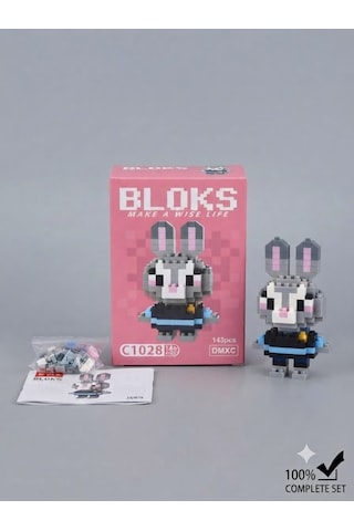 Pembe 3d Kalem + 143 Parça Tavşan Blok Seti Pembe Yaratıcılığı Tek Pakette Buluşturun