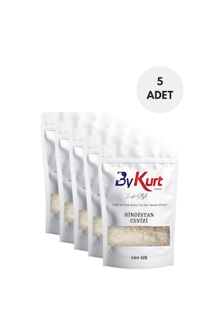 Bykurt Hindistan Cevizi 5 x 100 G