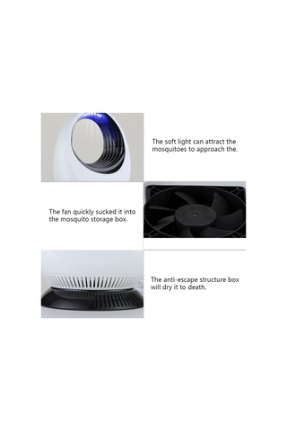 Singree Usb Şarjlı Sessiz Sivrisinek Öldürücü Lamba - Uv Işıkla Böcek Tuzağı, Taşınabilir Ve Kokusuz